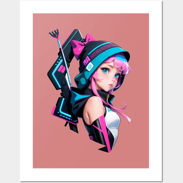 gamer   beauty Wall Art by marklink